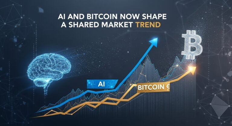 AI and Bitcoin Now Shape a Shared Market Trend