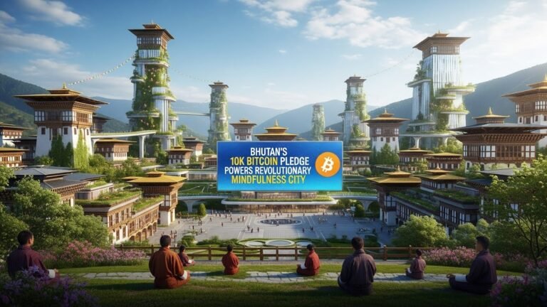 Bhutan's 10K Bitcoin Pledge Powers Revolutionary Mindfulness City