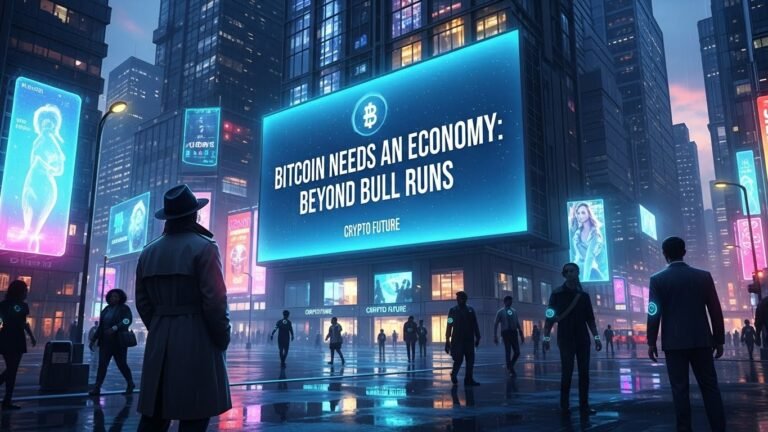 Bitcoin Needs An Economy Beyond Bull Runs Crypto Future