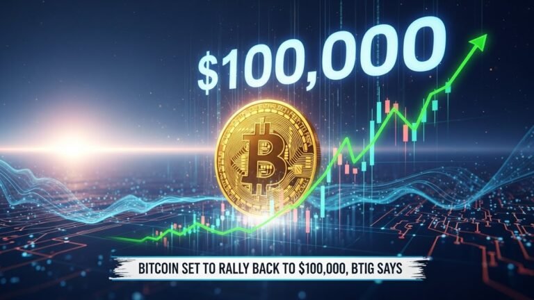 Bitcoin set to rally back to $100,000, BTIG says