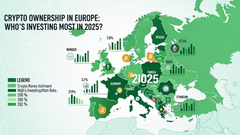 Crypto Ownership in Europe: Who's Investing Most in 2025?