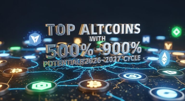 Top Altcoins With 500%-900% Potential For 2026-2027 Cycle
